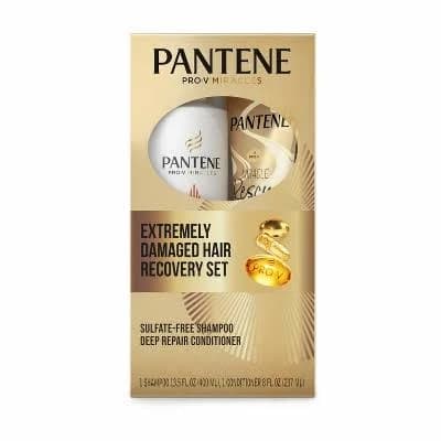 Pantene Pro-V Miracles Extreme Damage Hair Recovery Shampoo and Conditioner Dual Pack
