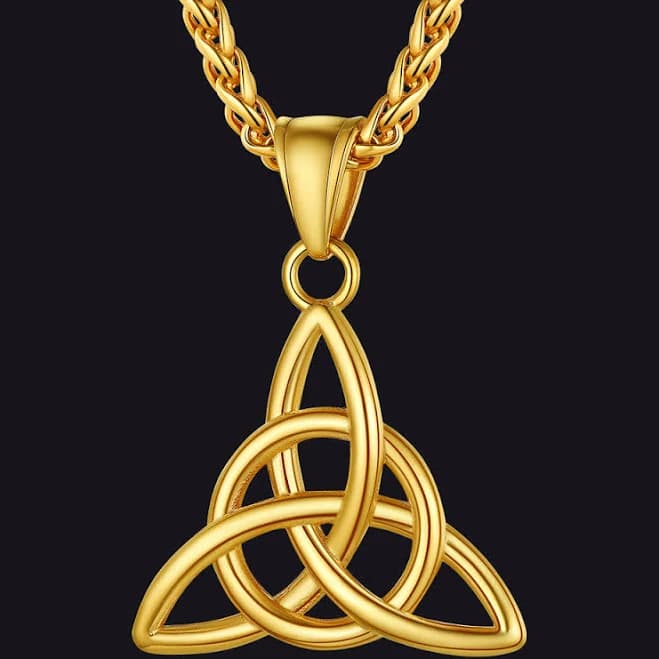 Faithheart Jewelry Irish Celtic Knot Pendant Necklace