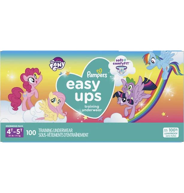Pampers Girls' Disposable Training Underwear