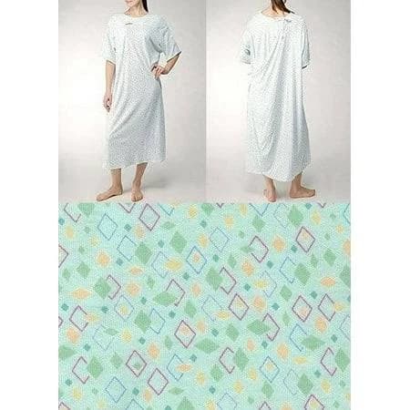 Karen Neuburger Tie Back Hospital Gown