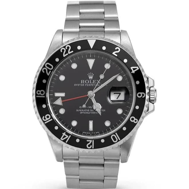 Rolex GMT Master Pepsi 40mm Stainless Steel Men's Watch 16700
