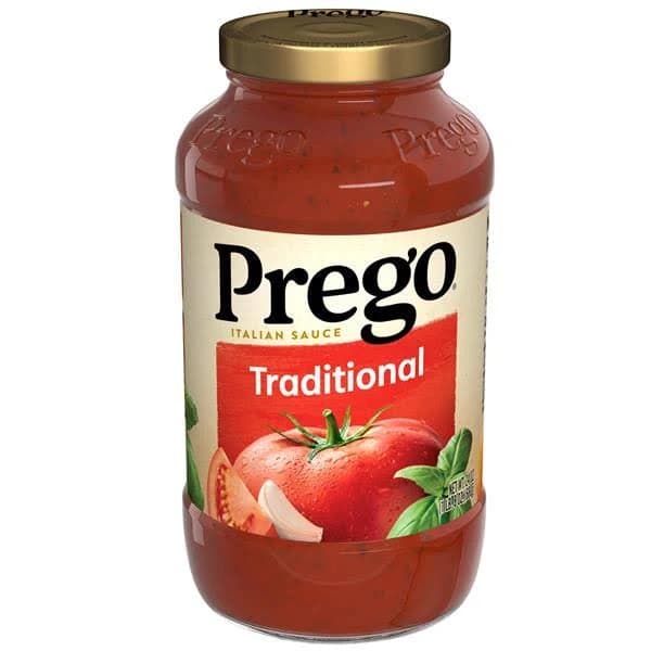 Prego Pasta Sauce Traditional