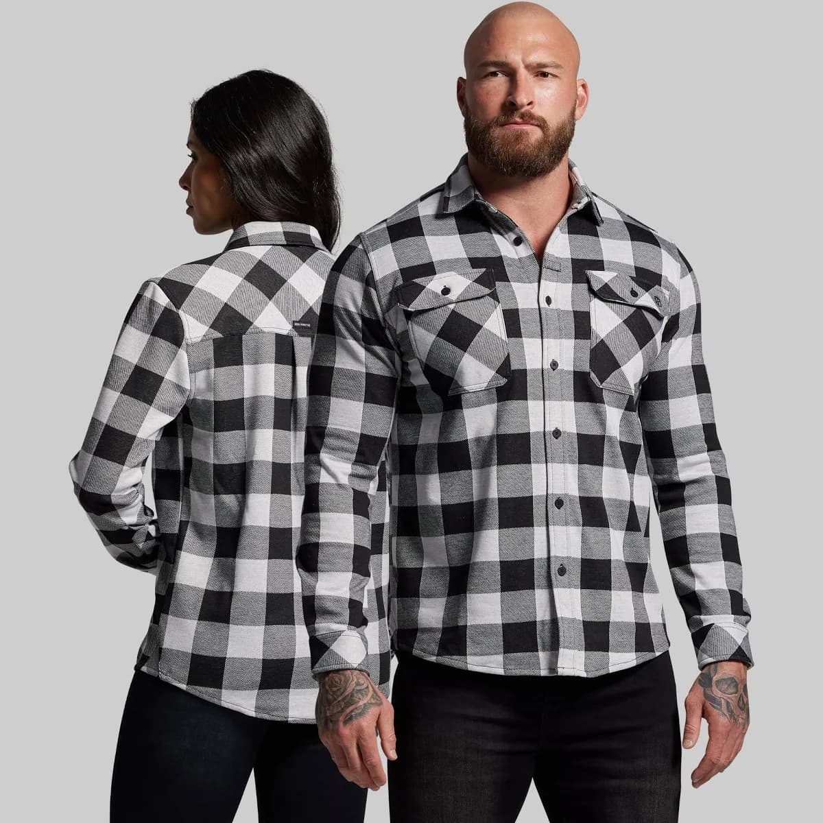 Born Primitive Woodsman Stretchy Flannel