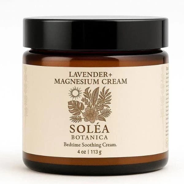 Solea botanica bedtime soothing cream with magnesium + lavender