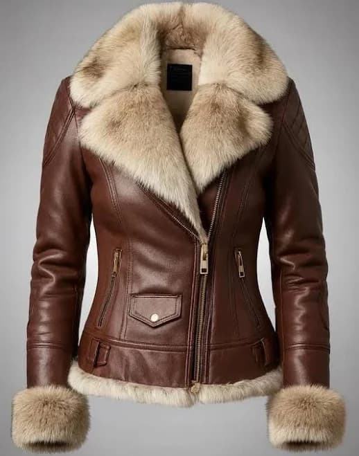 Faux Fur Shearling Jacket