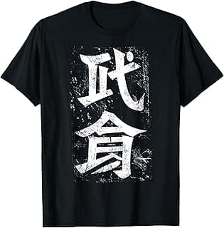 Japanese-Style White Black Streetwear Graphic T-Shirt