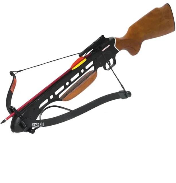 Trail Blazer Crossbow Wooden Stock Bolts Replica Archery Model Decor Prop Collection Cosplay Themed Events Christmas Gifting – Swords Kingdom