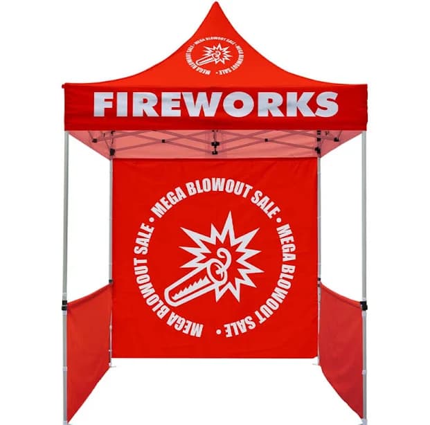 6x6 Custom Canopy Tent