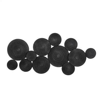 CosmoLiving Contemporary Metal Abstract Wall Decor
