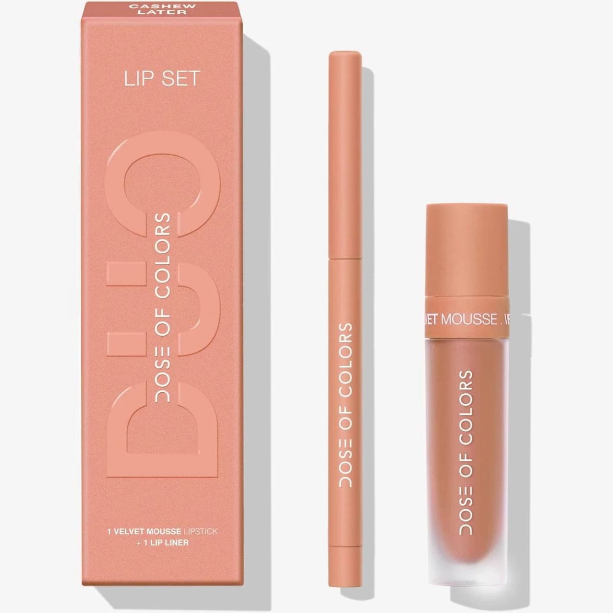 Dose Of Colors Velvet Mousse Lip Duo