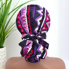 Small, Satin-lined Ankara Fabric Ponytail Scrub Cap: Limited Edition Nurse Hat Protect Hair With Satin Lined Scrub Cap - Etsy New Zealand