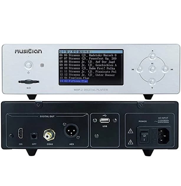 Musician MDP-2 SD card U disk USB Digital player Black