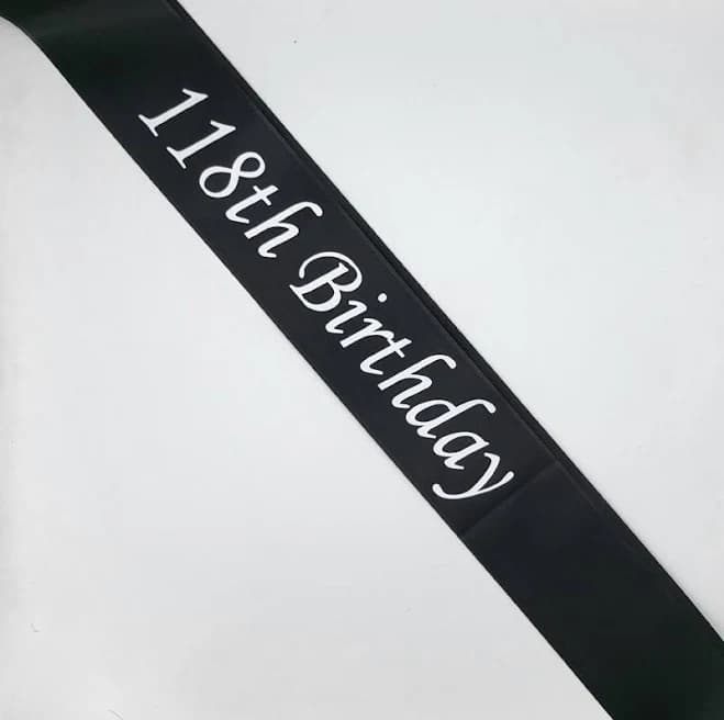 Sash – Economy 3" Satin Ribbon