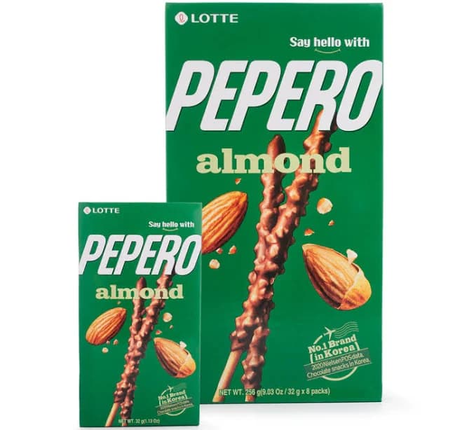 LOTTE Almond Pepero Big pack