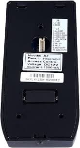Amazon.com: Máquina de la asistencia, registrador seguro del reloj del tiempo de la asistencia con la pantalla de 1,8 pulgadas para los empleados : Productos de Oficina