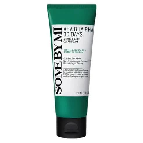 AHA BHA PHA 30 Days Miracle Acne Clear Foam