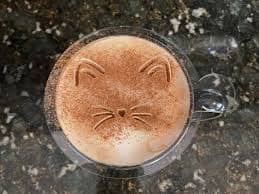 Cat Coffee Stencil: Laser Cut Acrylic Latte Art - Etsy Australia