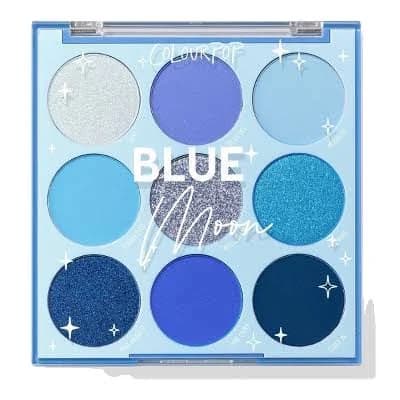 ColourPop 9-Pan Eyeshadow Palette Blue Moon 0.3oz