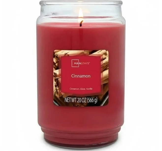 Mainstays Cinnamon Scented Candle