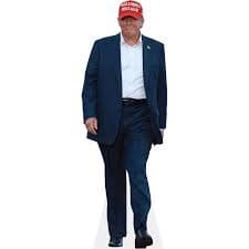 Donald Trump (Blue Suit) Life Size Cutout. Standee. - Walmart.com
