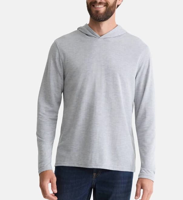 George Men's Long Sleeve Pullover Hoodie