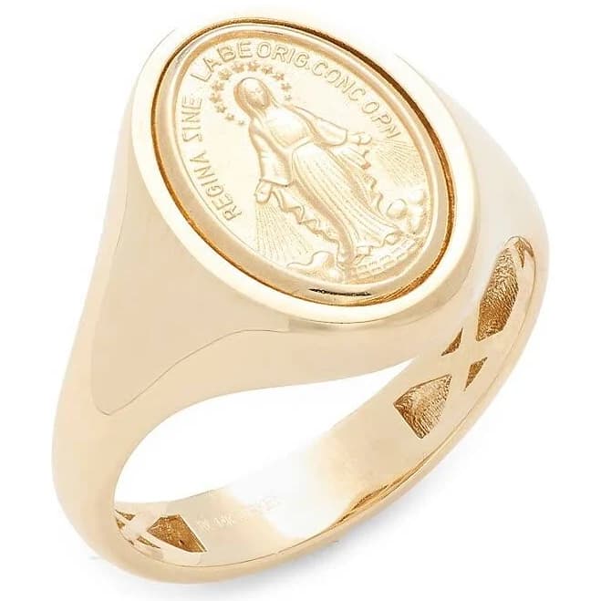 Saks Fifth Avenue 14K Yellow Gold Signet Ring