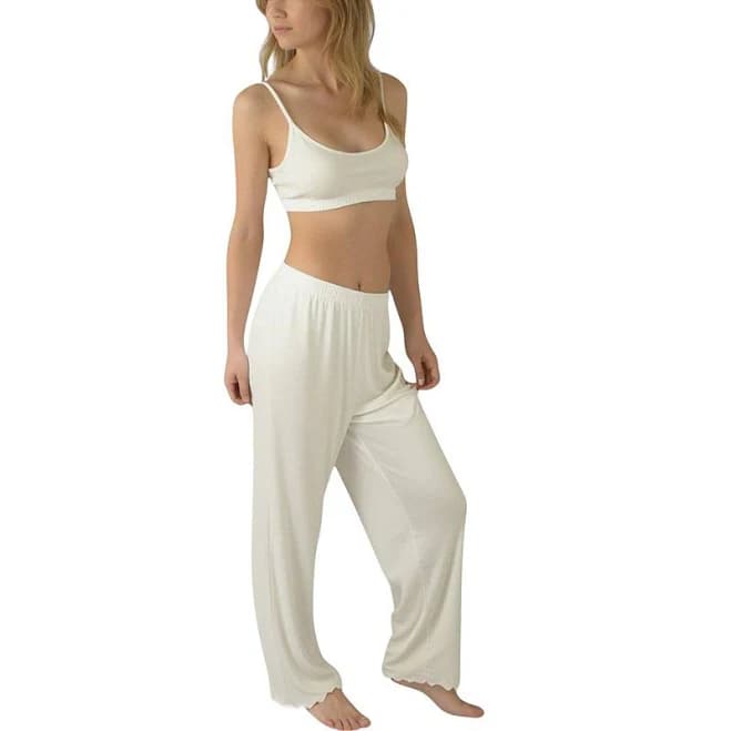 Anna-Kaci Lounge Women's Ribbed Knit Lounge Set