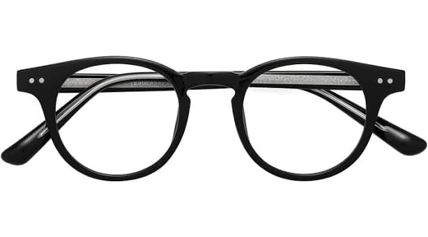 Retro-Vintage Low Bridge Fit TR90 Round Eyeglasses