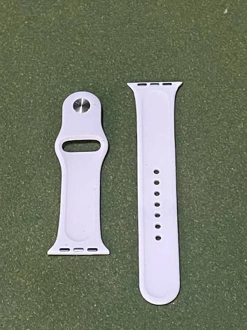 Apple Watch Sport Band Light Purple ,violet Or Lavender Silicone 30 Mm