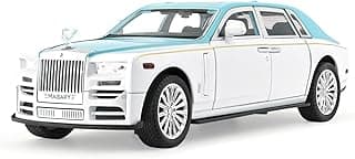 Toy Model Phantom Car Toy for Boys, 1:22 Diecast Metal Model Pull Back Toy Car Phantom with Sound and Light, Gift Toys for Christmas Newyear Birthday