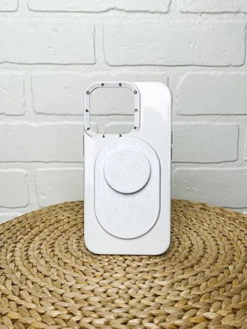 PopSocket PopGrip for magsafe case fresh white