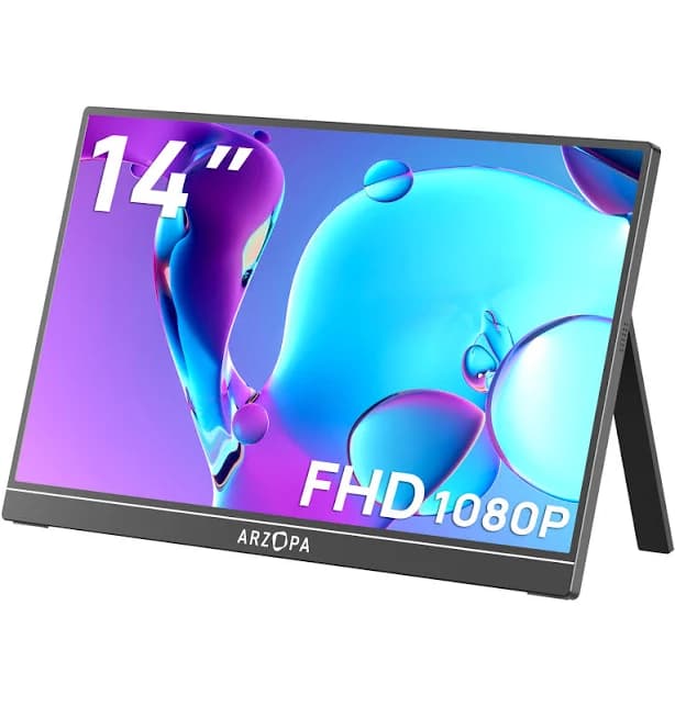 Arzopa A1 15.6” FHD Lightweight Travel Monitor