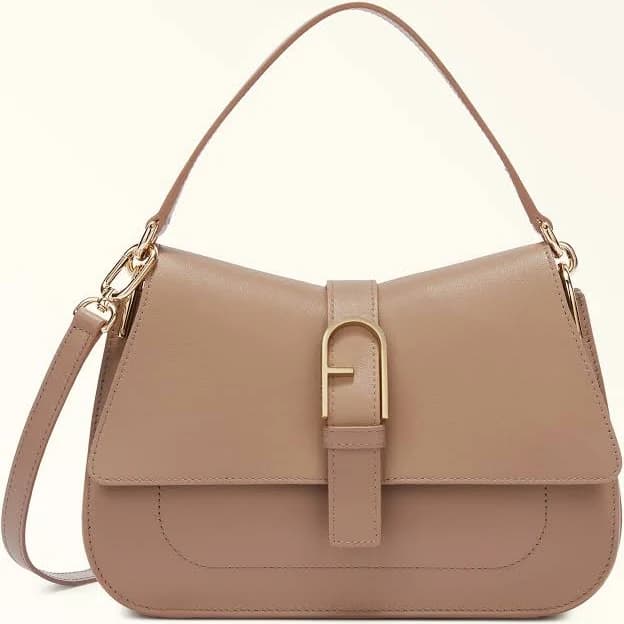 Furla Flow Top Handle in Claris Lux Calf Leather