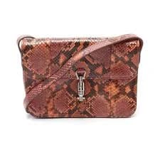 Gucci Jackie Shoulder Bag exotic leather orange black multicolor