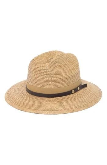 San Diego Hat Men's Cattleman's Crease Straw Fedora