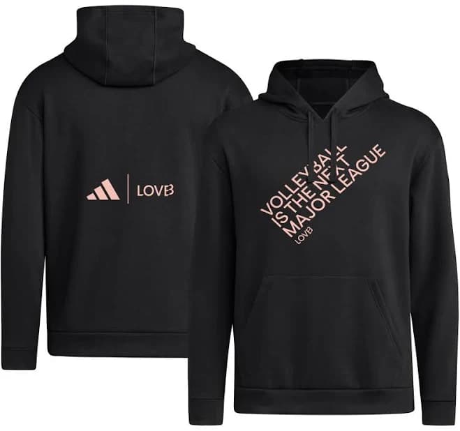 adidas Men's Volleyball Fleece Pull-Over Hoodie