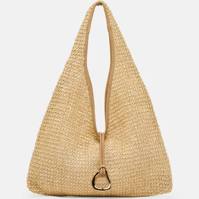 Dolce Vita Missie Raffia Mesh Tote Bag