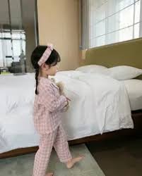 Cute Girls Pajama Sets - Vintage Pink Plaid Kids Pyjamas with Turndown Collar - Soft Cotton Sleepwear & Loungewear for Toddler Children from Dhgate Pajamas - price 27.89