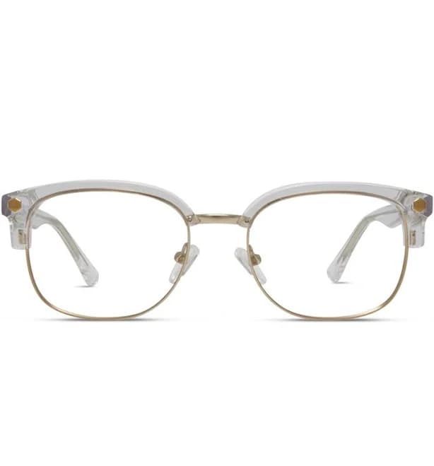 Browline Clear Prescription Included Glasses Muse Elliot Frames Online, Discounted, FSA/HSA, Bifocal, Transitions , Stylish, Cool, Fashion