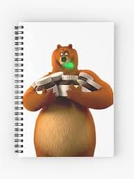Grizzy Carries Yummy Chocolate" Journal for Sale by Reo12 | Redbubble