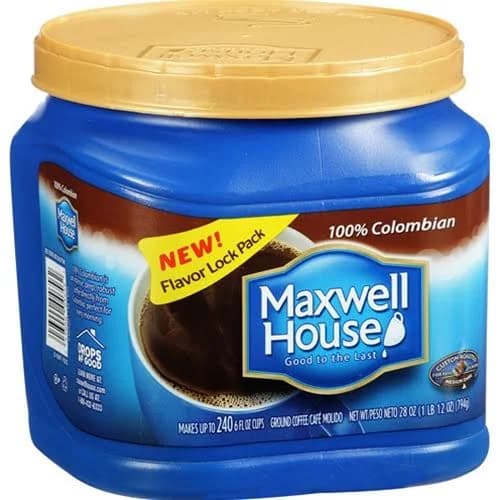 Maxwell House Coffee 39 oz Can 6/Case