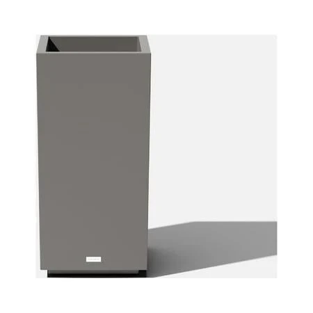 Veradek Block Series Pedestal Tall 32" Plastic Planter