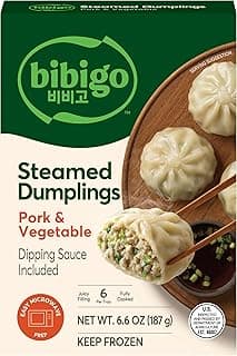 Steamed Dumpling Pork Vegetable, 6.6 Ounce
