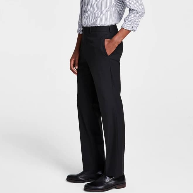 Michael Kors Men's Classic Fit Stretch Dress Pants