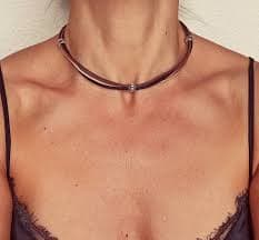Leather Necklace for Women, Necklace With Silver Beads , Everyday Necklace, Unique Necklace, Boho Jewelry, Boho Necklace, Bohemian Jewelry - Etsy