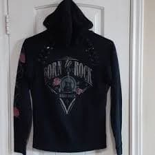 Hard Rock Cafe | Tops | Hard Rock Cafe Atlanta Hooded Zip Up Jacket Long Sleeve Small Graphic Hoodie | Poshmark