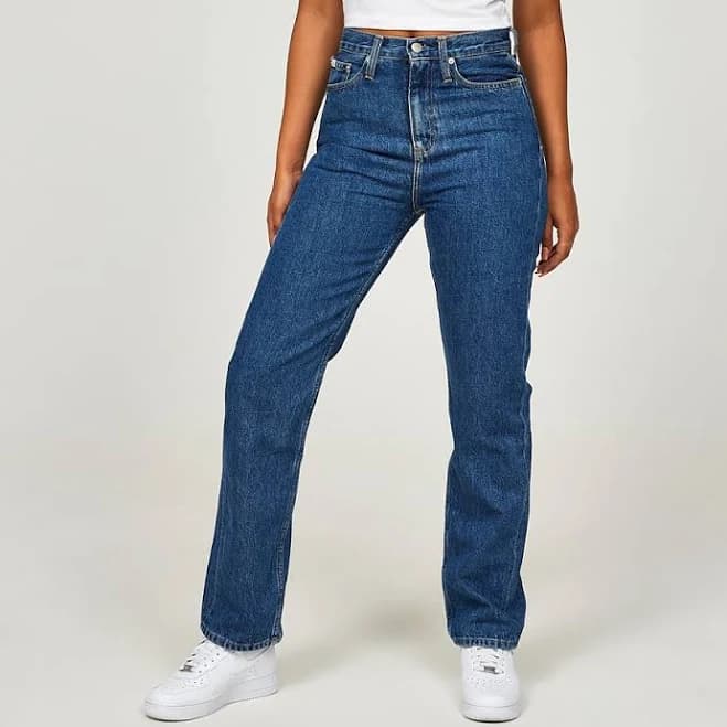 Calvin Klein Blue Cotton Jeans & Pant