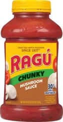 Ragu Super Chunky Mushroom Pasta Sauce