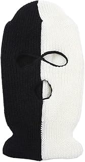 3 Hole Ski Mask Full Face Cover Balaclava Winter Windproof Cycling Accessories for Men Women
