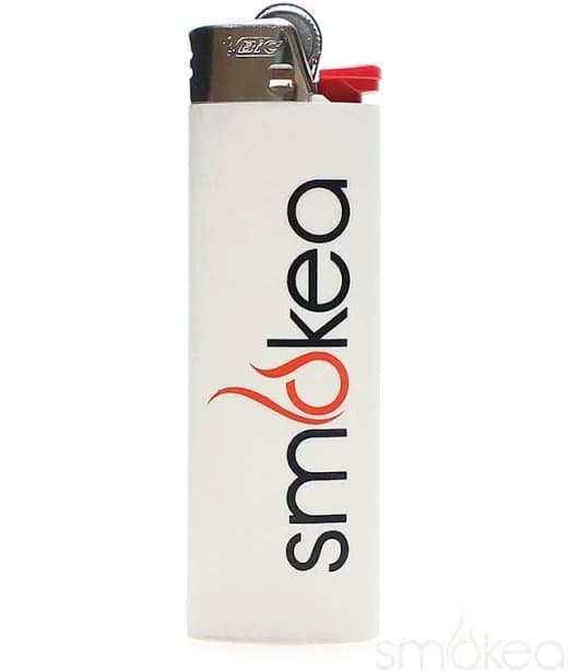 SMOKEA Bic Lighter White